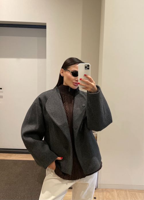 Люкс бренд кардиган M/L кашемір вовна loro cos