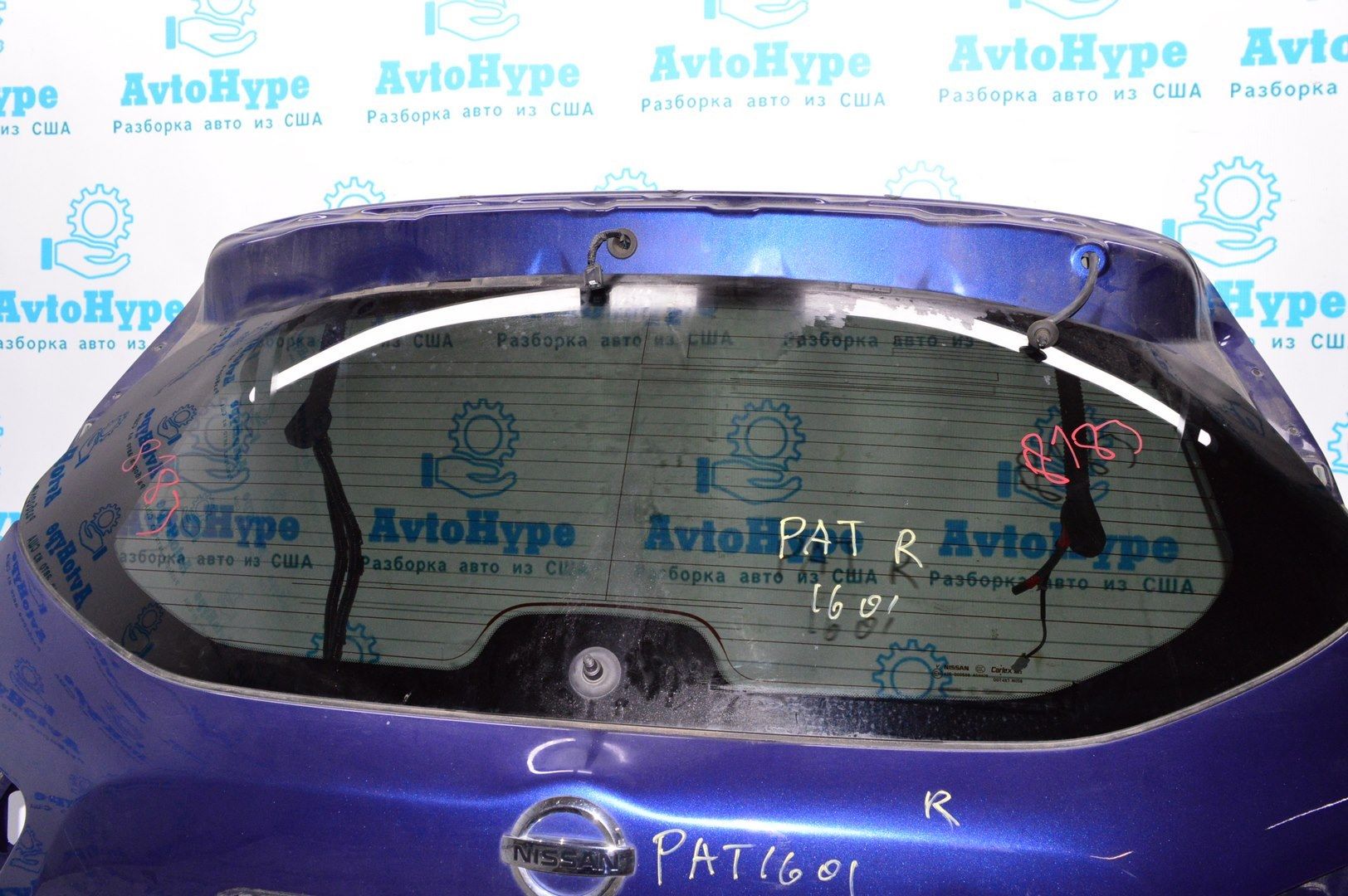 Дверь багажника голая Nissan Pathfinder 13- (01) синий цвет:RBY 901003