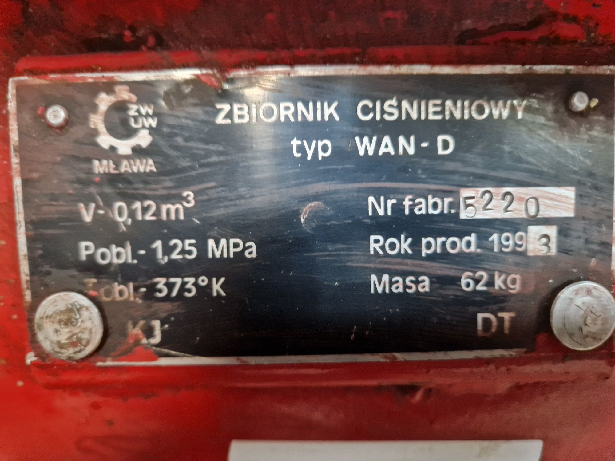 Kompresor 120l Wan