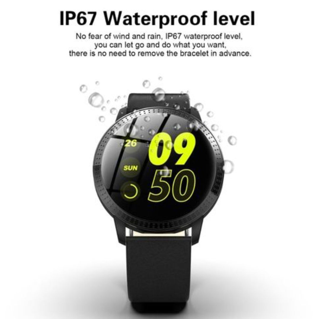 Smartwatch Cf18 ecrã Oled batimento cardíaco Notificação NOVO