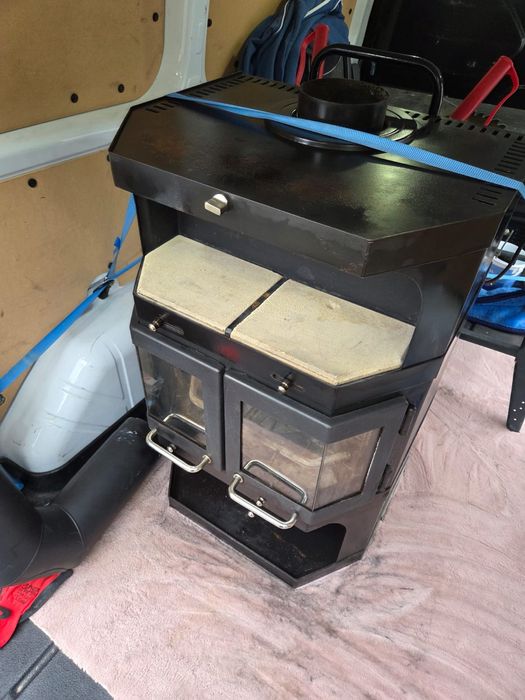 Piec na drewno. Koza  8kw