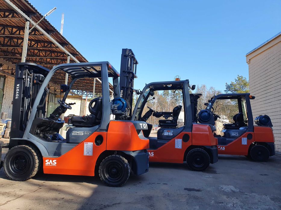 Навантажувач газ-бензиновий TOYOTA 2.5т, 2018рік, погрузчик Тойота