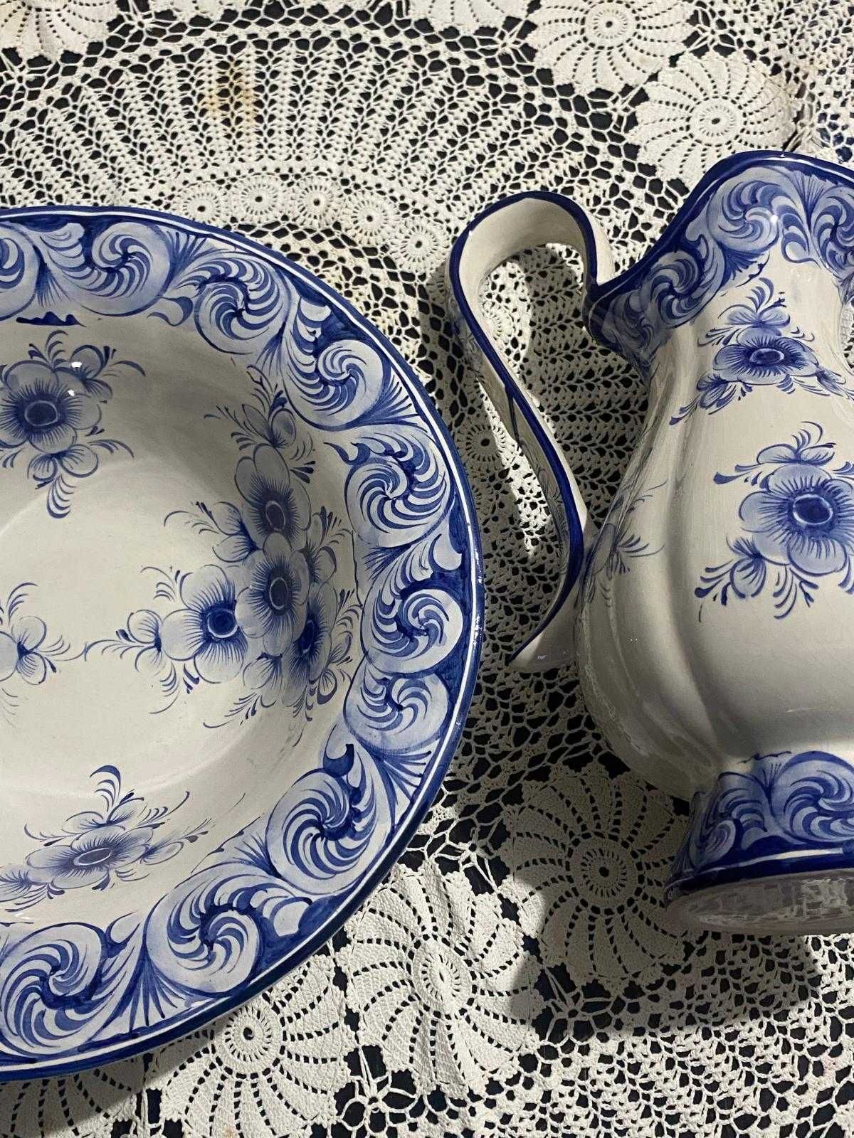 Jarra grande com prato - VALART 165 - peça de coleção