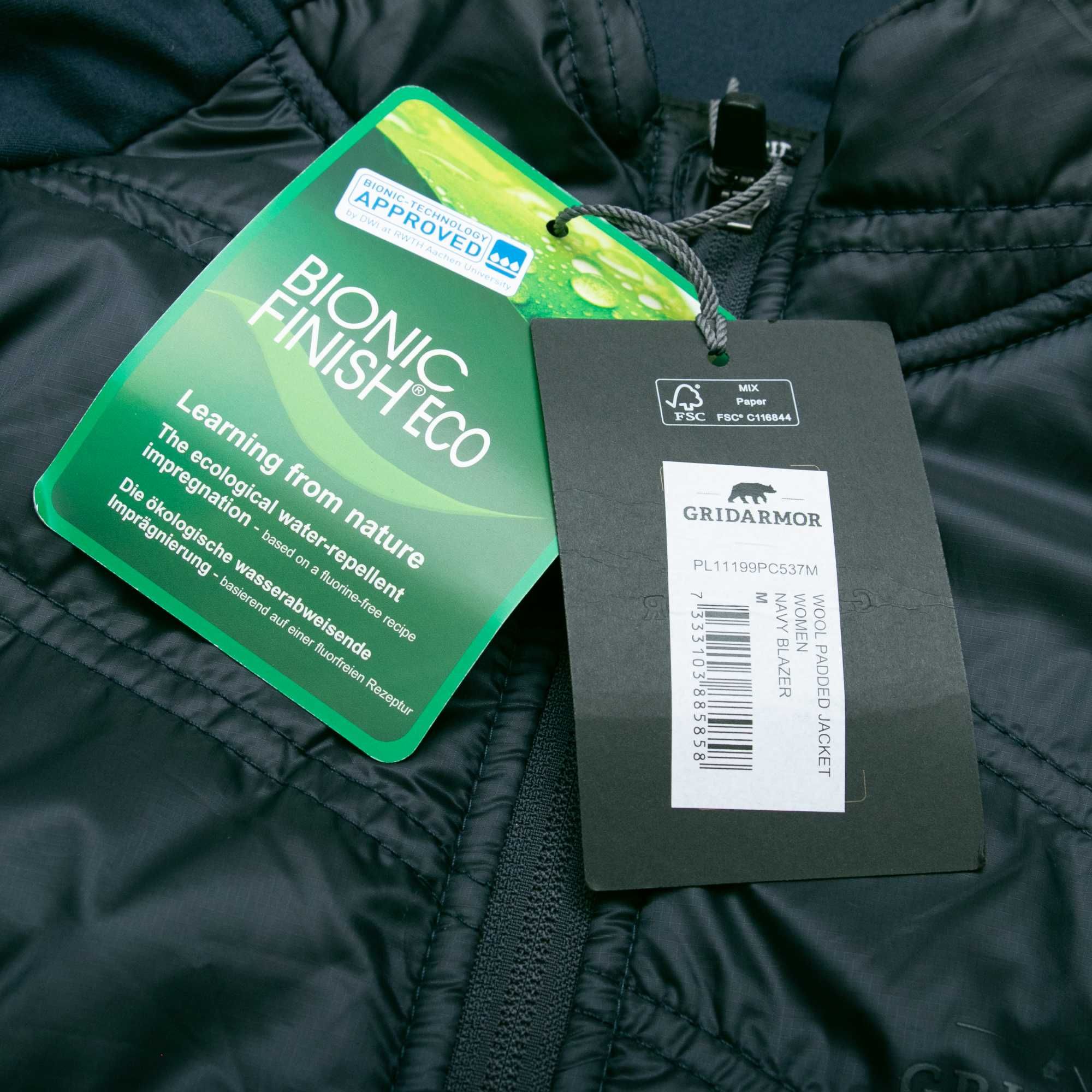 Gridarmor wool padded jacket kurtka hybrydowa M NOWA