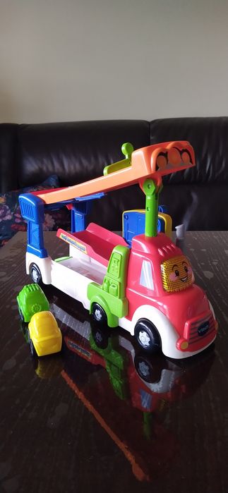 Duży autotransporter Tut Tut Autka +dwa autka