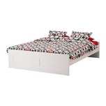 Cama Skorva IKEA sem Gavetas com estrados
