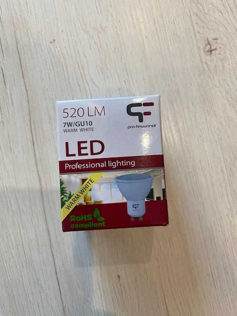 Nowa żarówka LED GF 7 W GU10 – 520 lm, ciepła biel