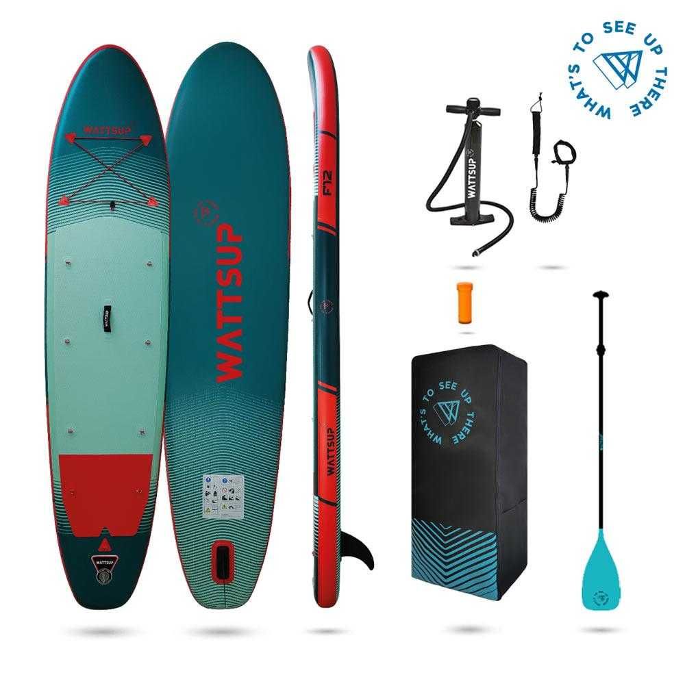 2 місця SUP WattSUP F12 366 Франція борд board доска дошка САП надувна