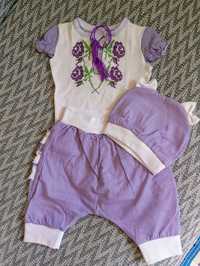 Літній костюм для немовляти 62р