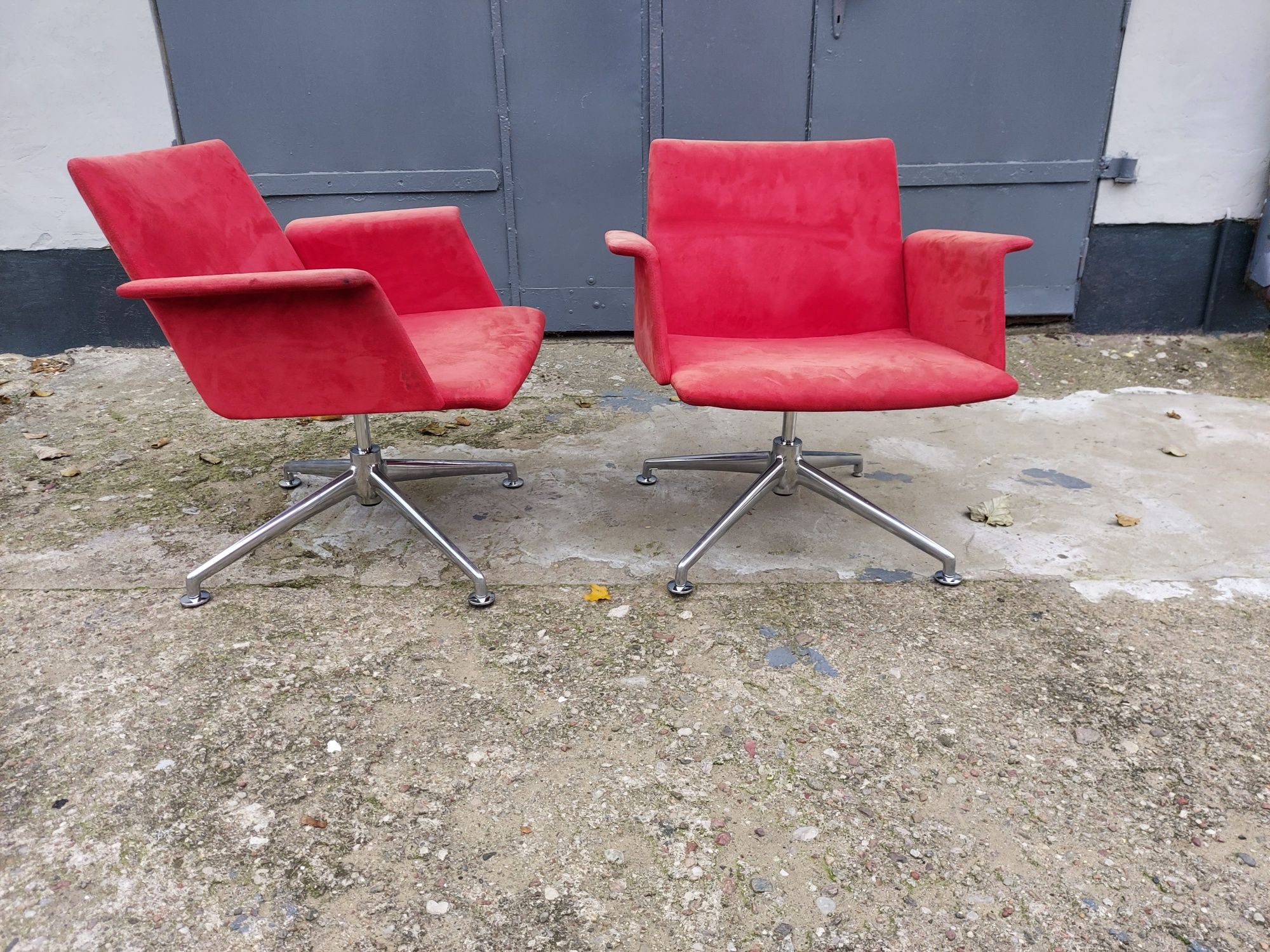 Fotel Brunner Vintage Design Chrom Czerowny