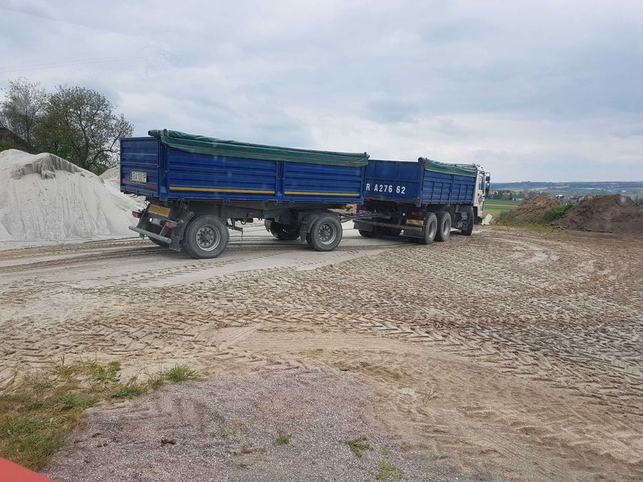 Przyczepa  DMC 18t 3-stronny wywrot