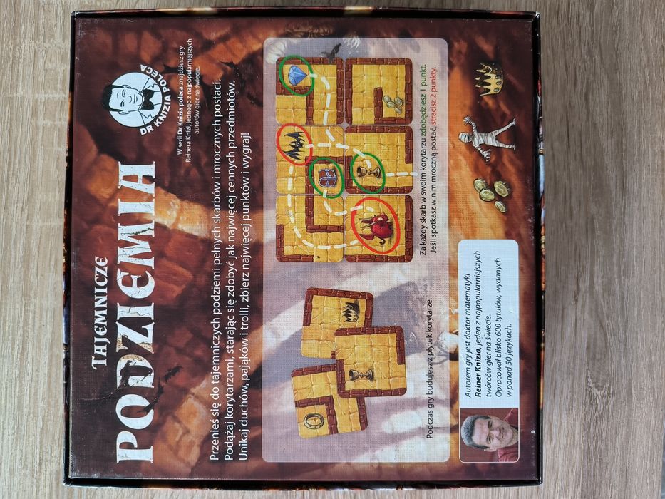Gra planszowa Tajemnicze podziemia
