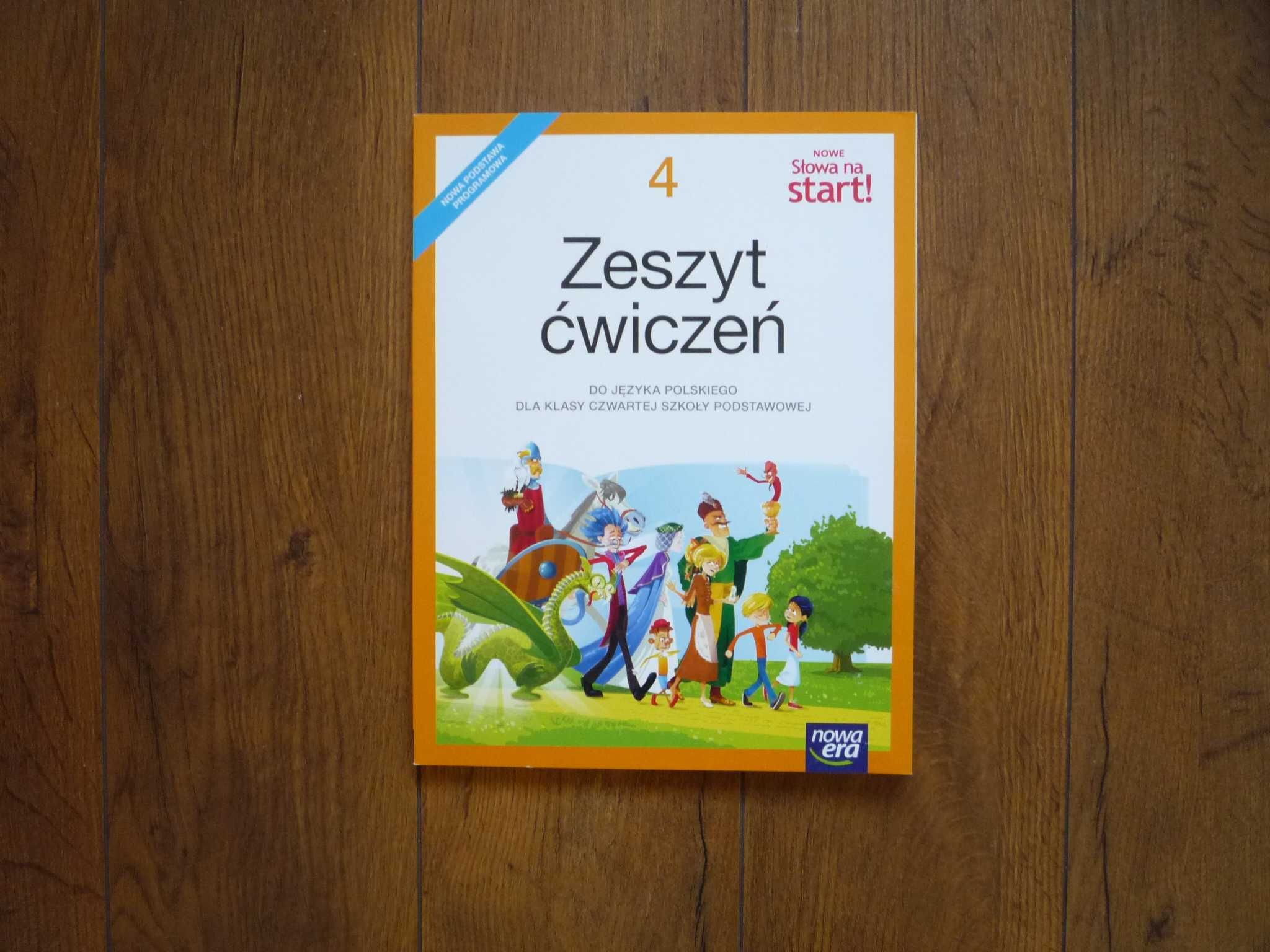 Ćwiczenia Słowa na start 4 Zeszyt Ćwiczeń Język Polski Klasa 4