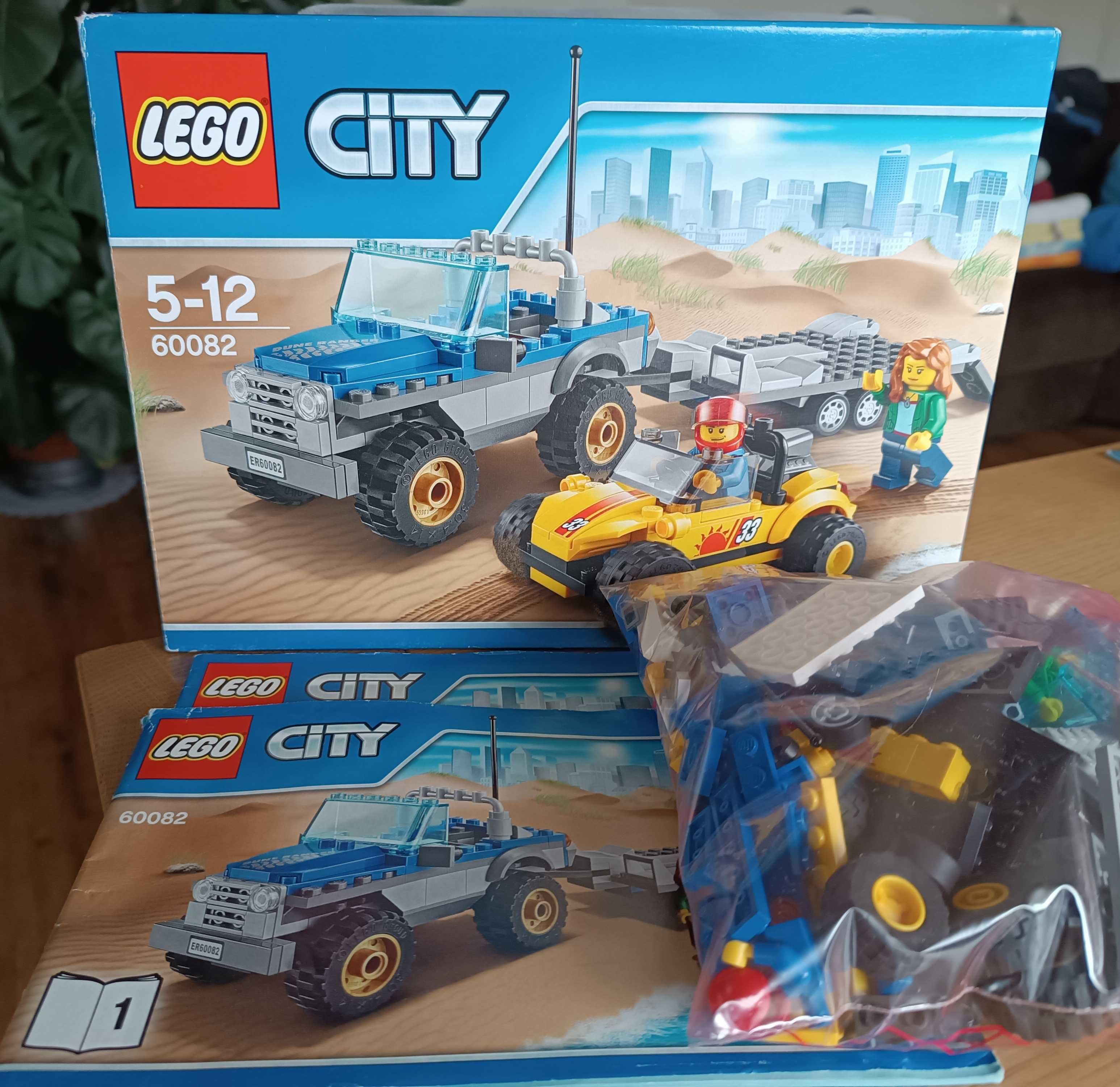 LEGO City 60082 Mała Terenówka Z Przyczepką Stan Idealny