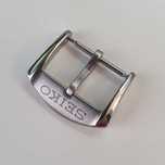 Klamra do paska do zegarka Seiko 18mm 20mm srebrna sprzączka zapięcie