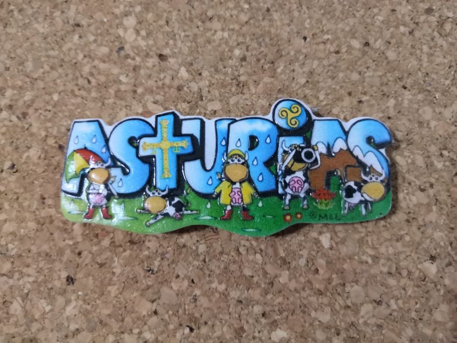 Magnes na lodówkę Asturia