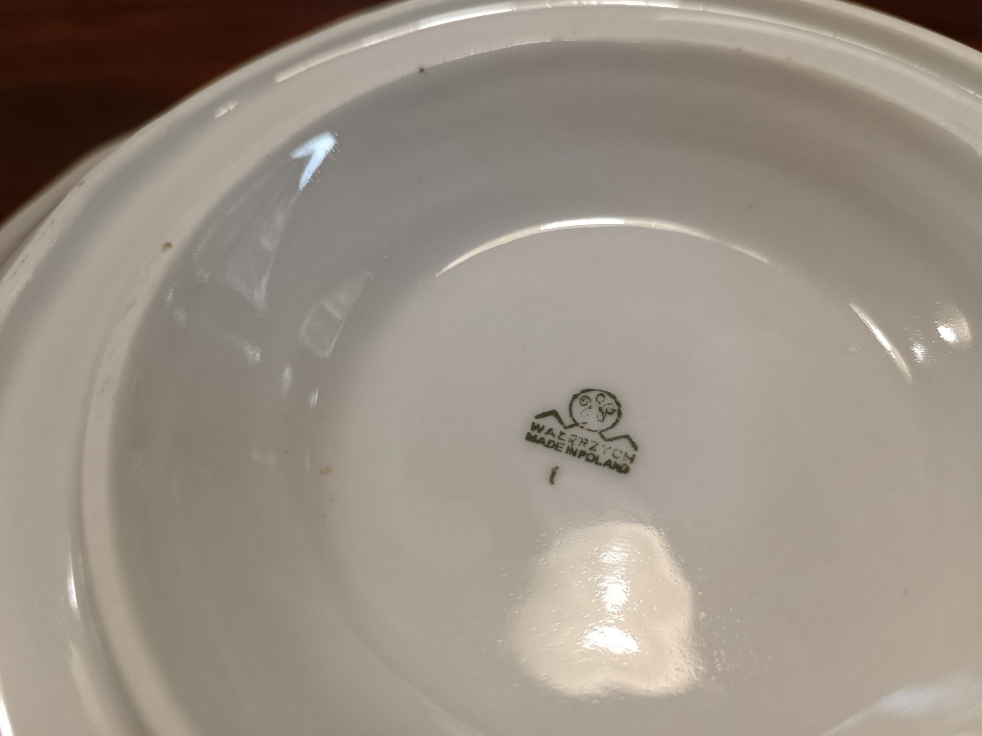 Ozdobna sosjerka porcelanowa Wałbrzych