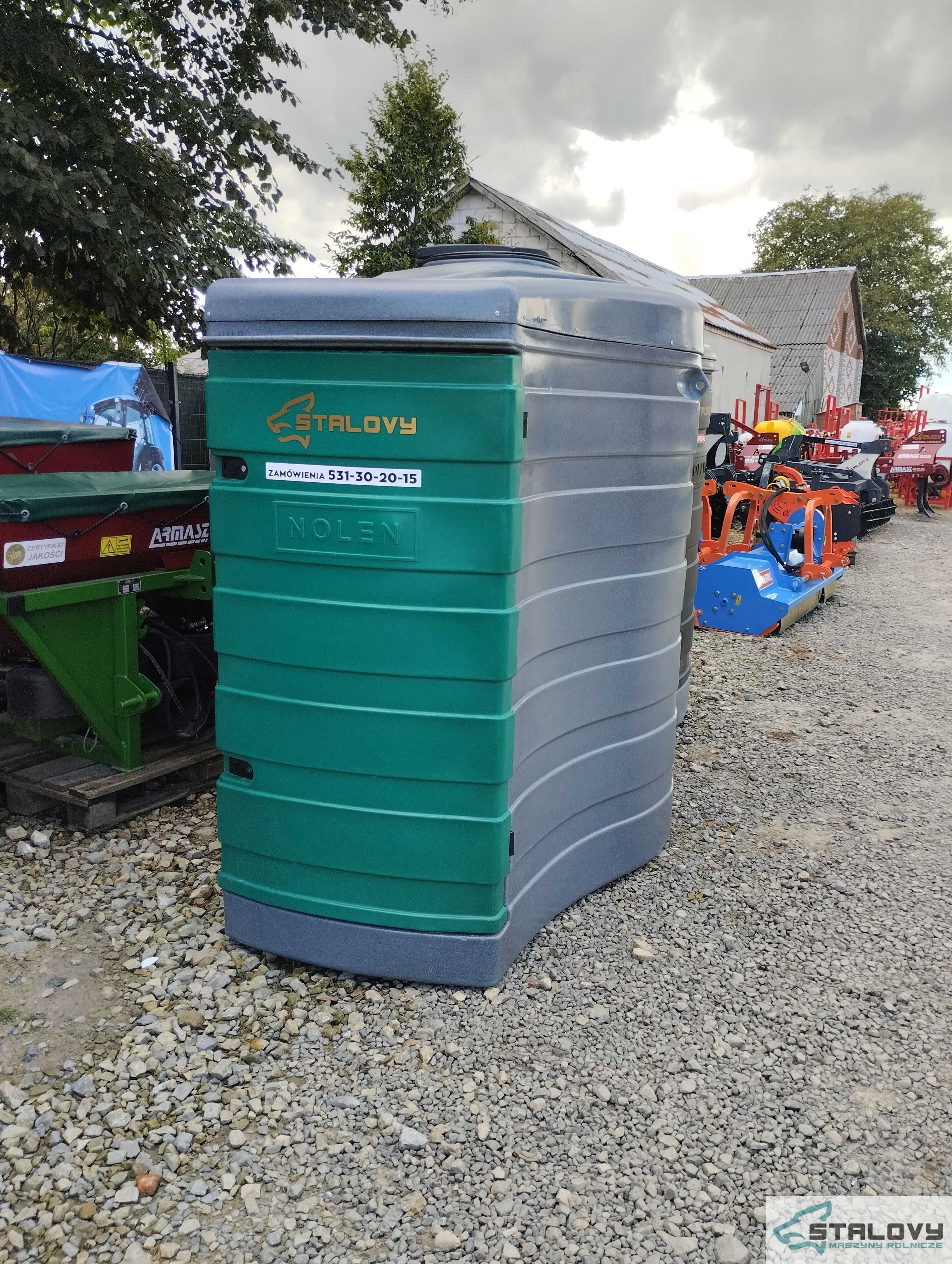 Części do zbiornika z polietylenu na dystrybutor paliwa 1500l 2500l