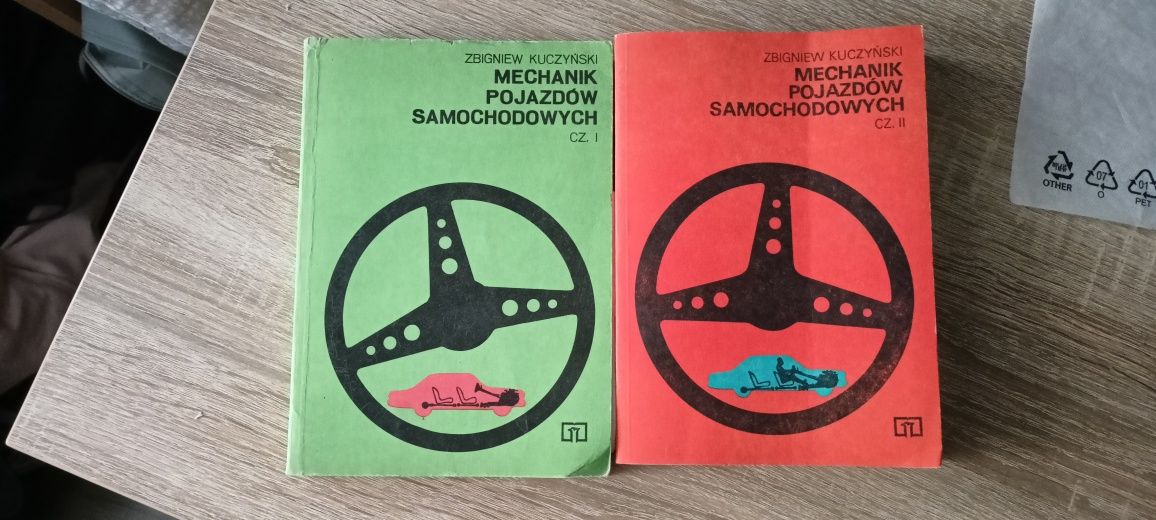 Książki Mechanik pojazdów samochodowych cz. I i II