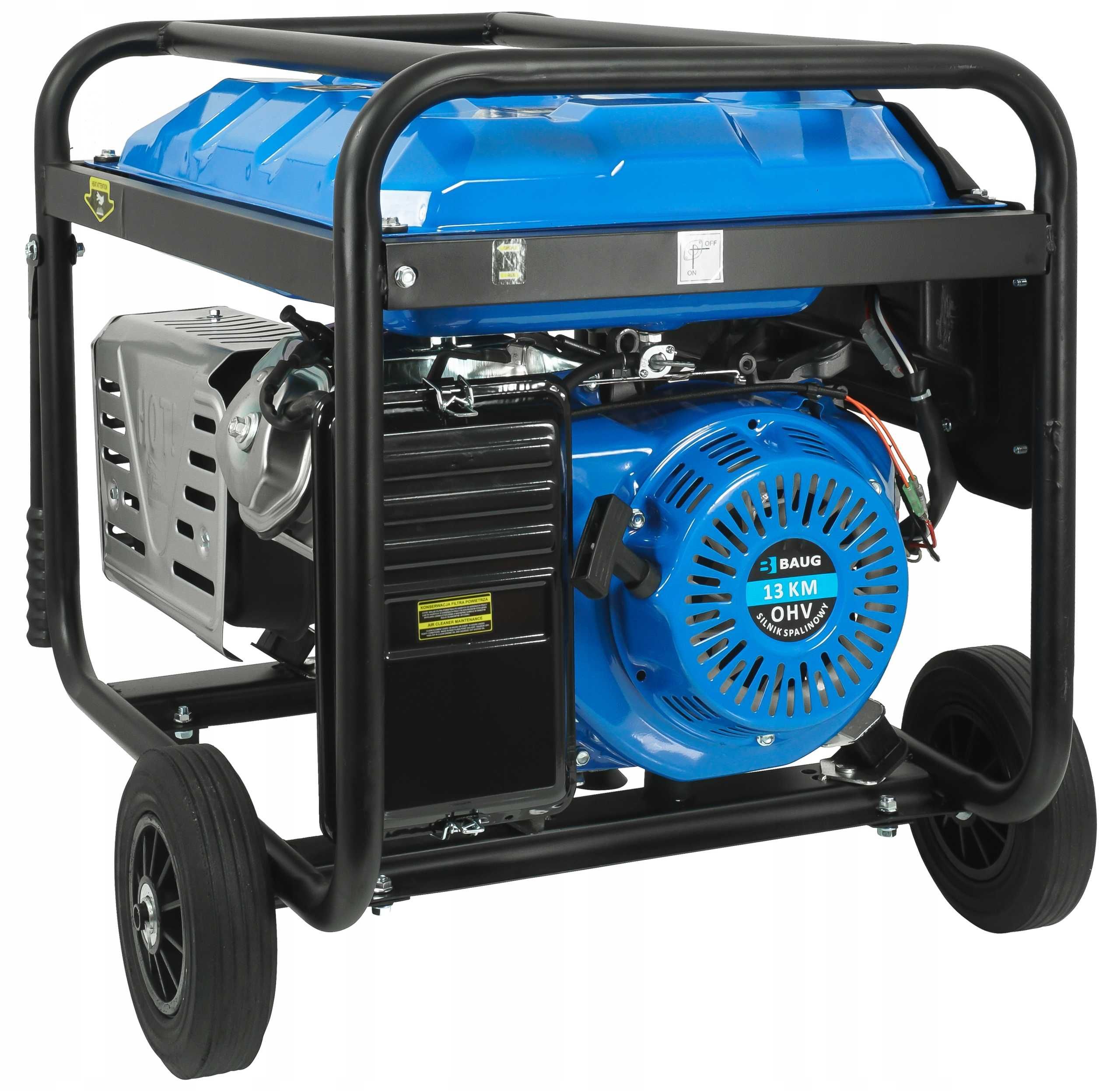 AGREGAT PRĄDOTWÓRCZY Inwertorowy 5500W Generator Przenośny 400V 4-SUW