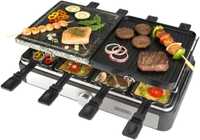 elektryczny Grill raclette Gourmette i kamienny 1400 W,