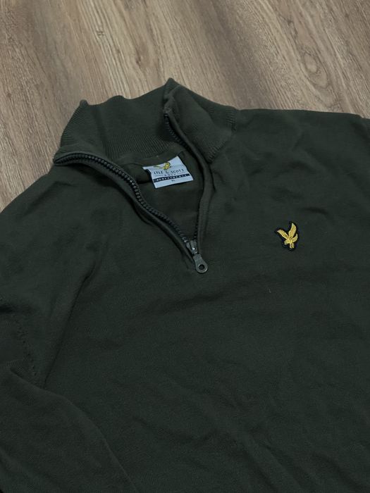 Свитер- джемпер Lyle & Scott с короткой молнией,