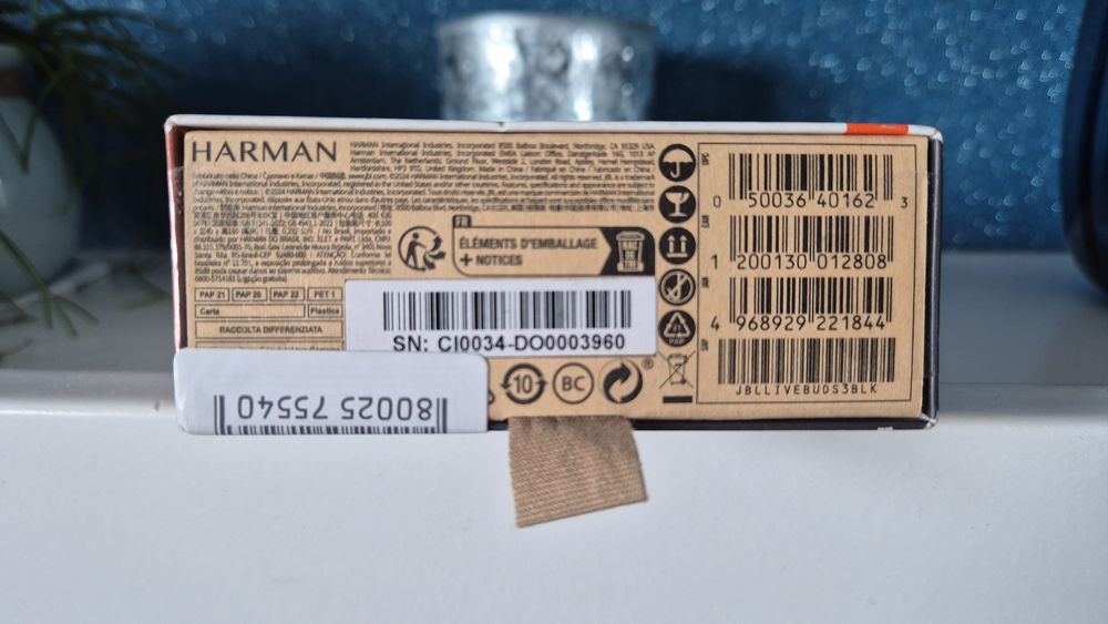 Słuchawki bezprzewodowe JBL Live Buds 3