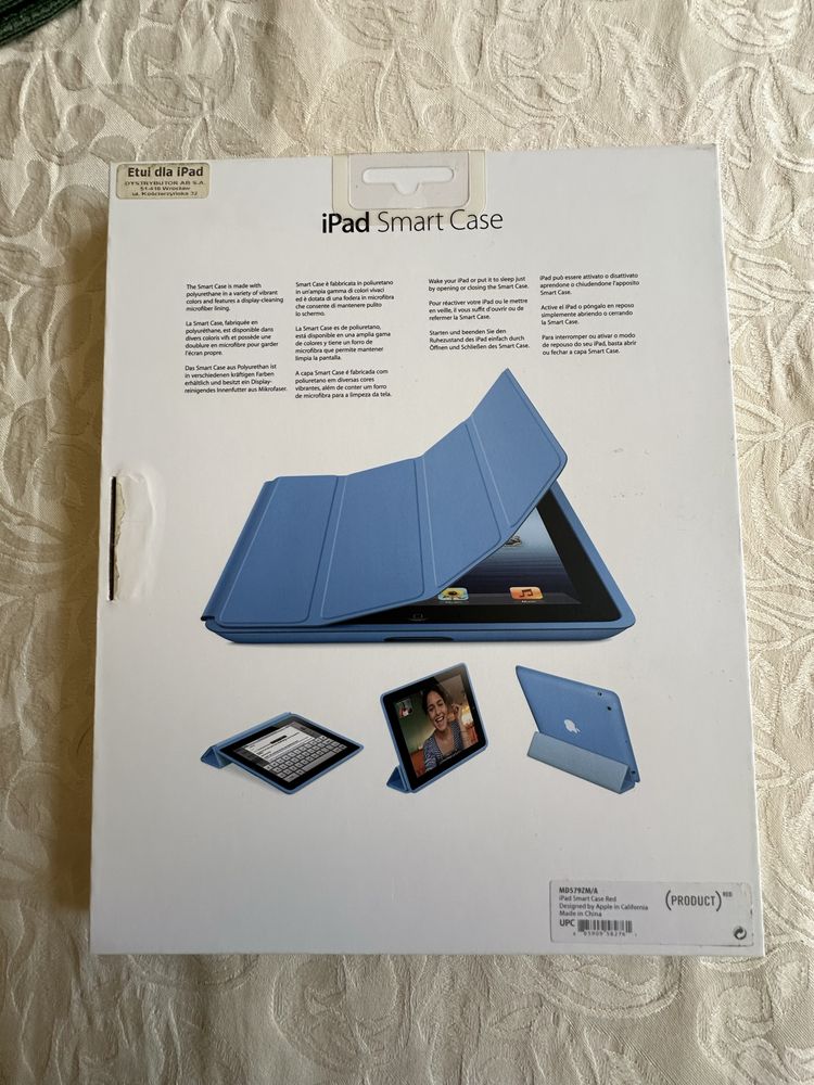 Etui do Apple iPad 2/ 3/ 4 Smart Case - czerwone