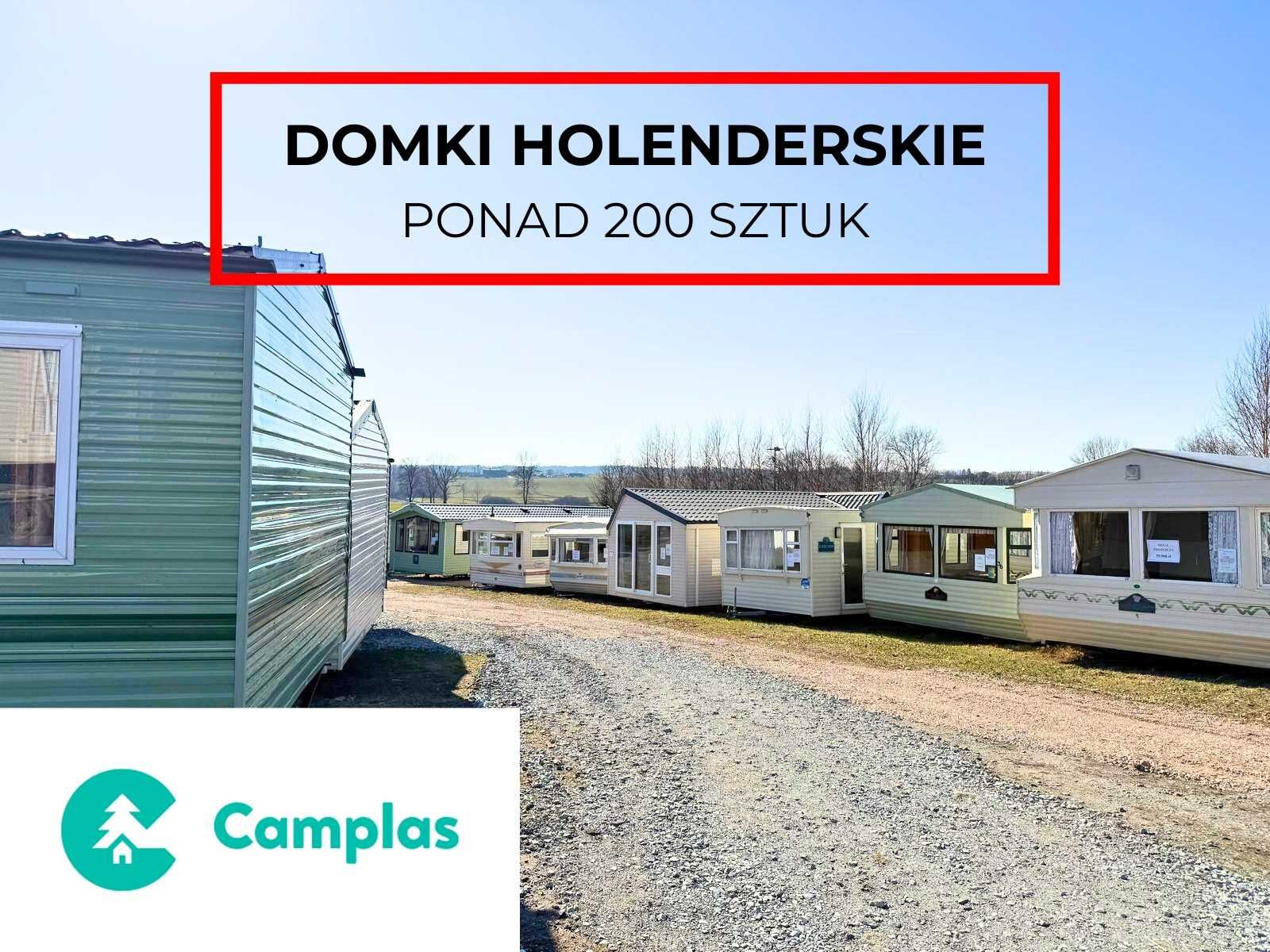 Domek holenderski, angielski - sezonowe i całoroczne CAMPLAS