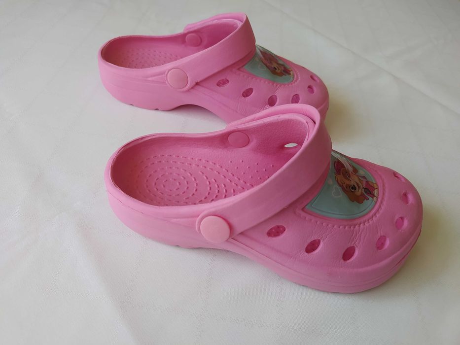 Buty Chodaki Klapki na lato / basen różowe Skye Psi Patrol 28/29
