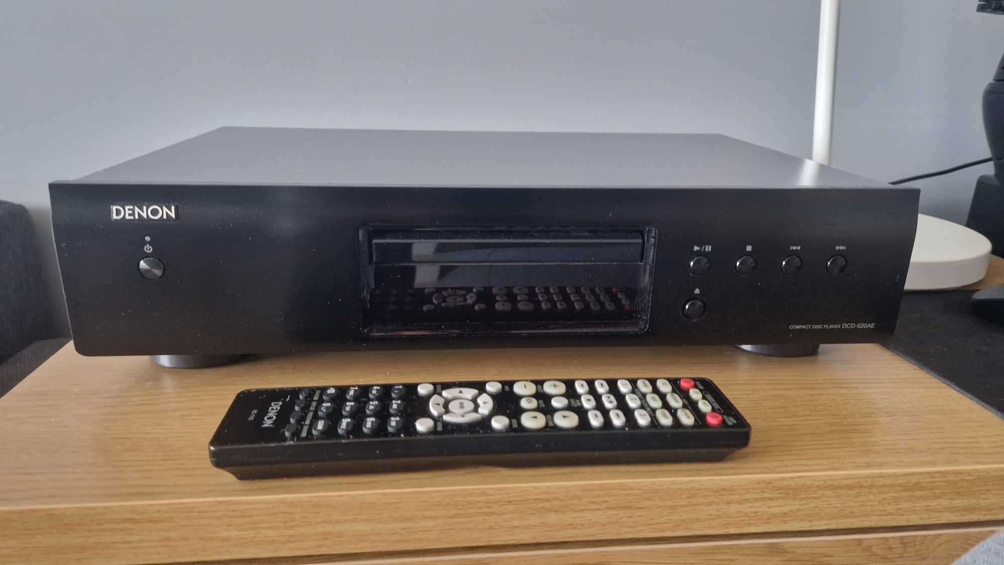 zestaw audio hifi Denon PMA-720ae, Denon DCD-520ae, Onkyo T-4030