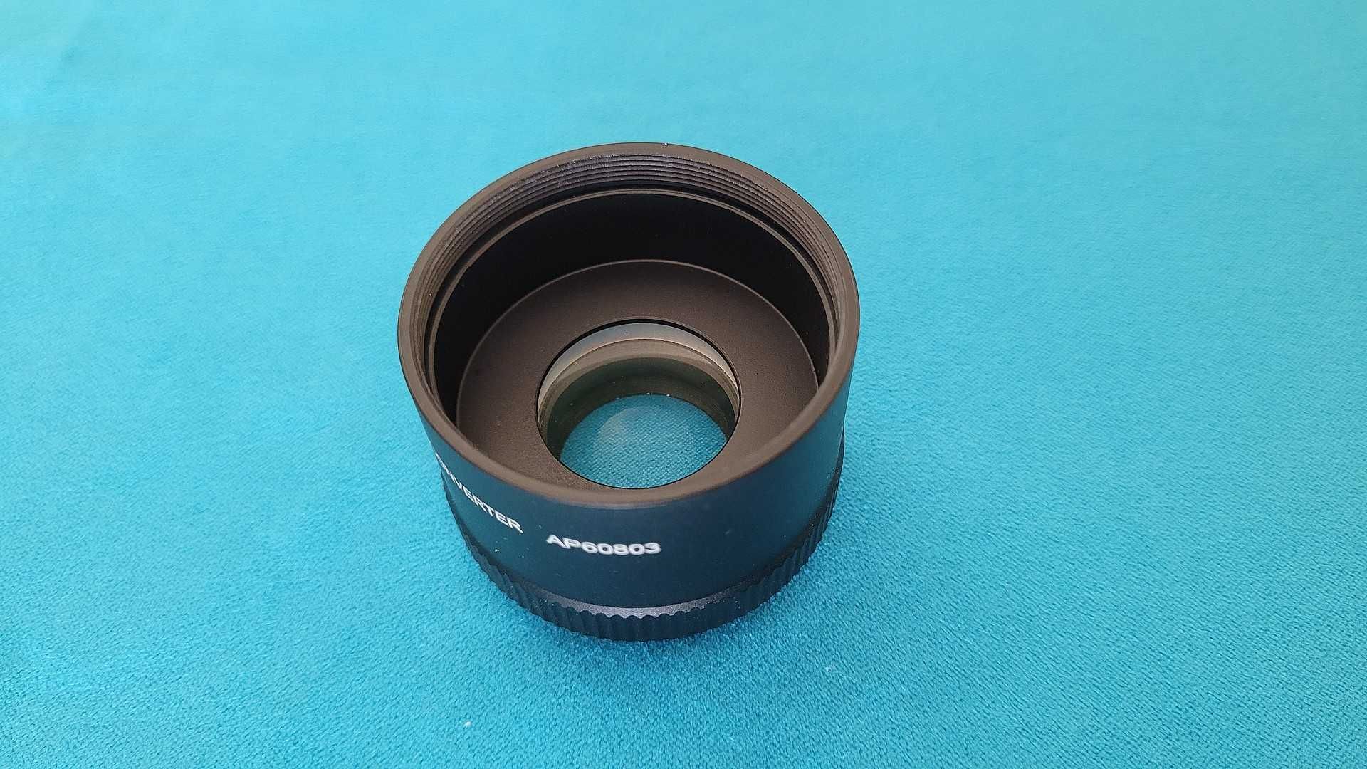 Konwerter Tele 2x do obiektywów z mocowaniem T2 (T-Mount) np. Samyang