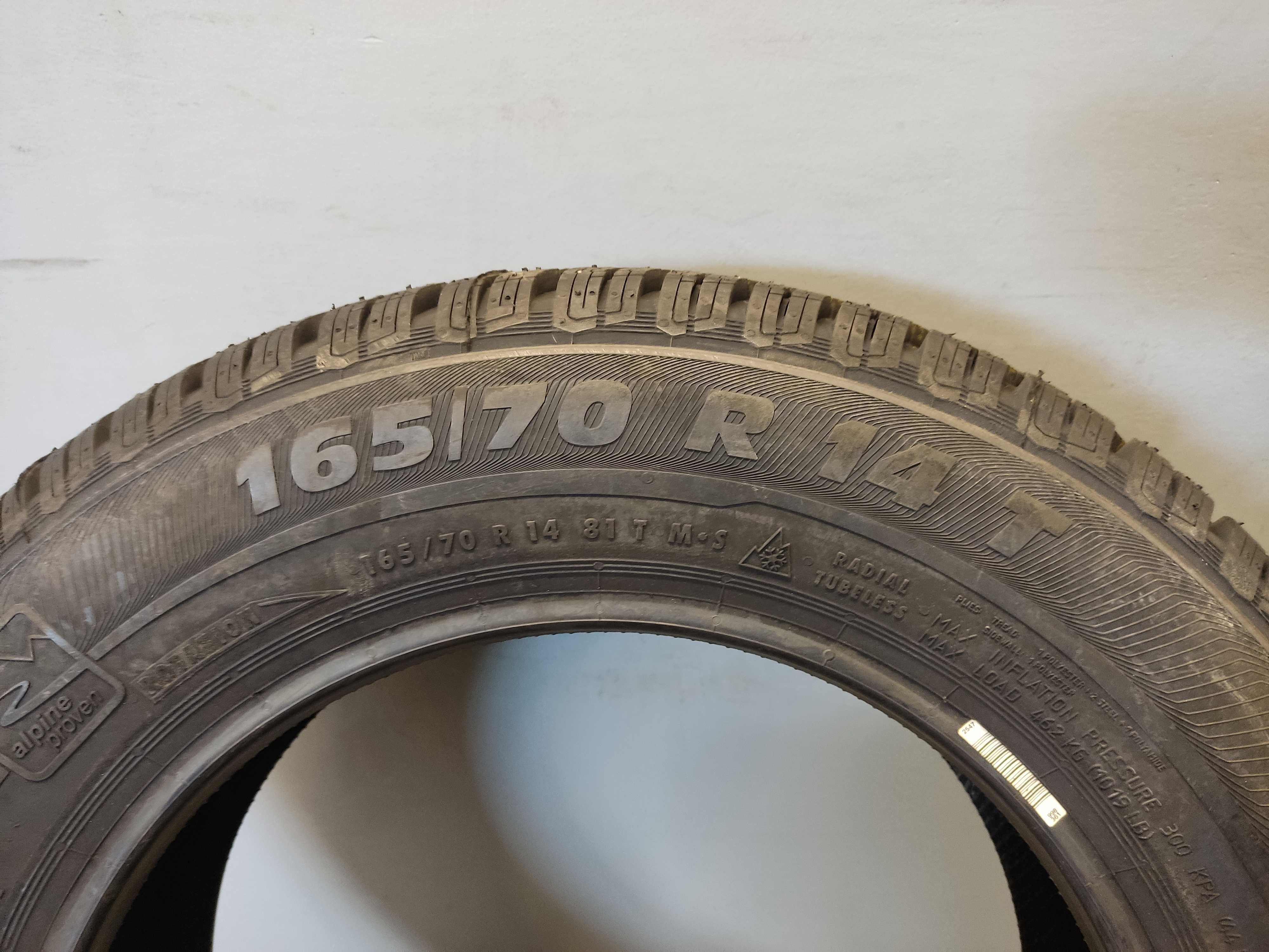 1x165/70R14 Semperit Master-Grip 2, 81T, 2020 rok, NOWA