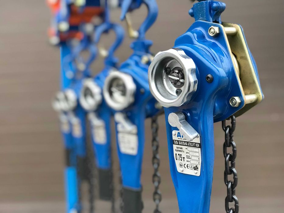 ТАЛЬ ВАЖІЛЬНА в/п 0,75 - 6 т | Ланцюгова таль лебідка | РОЗПРОДАЖ !