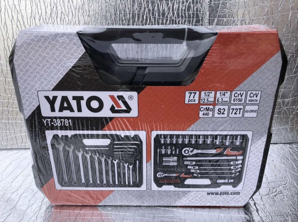 Набор инструментов с ключами YATO YT-38781