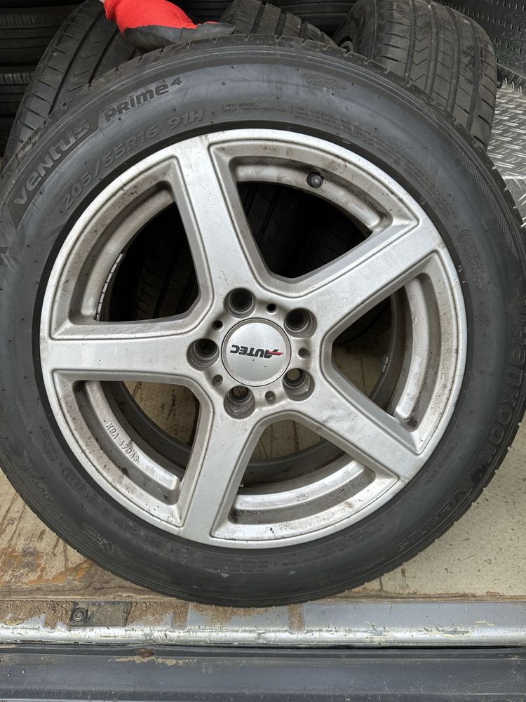 Komplet opon i felg Hankook Ventus Prime 4 205/55 r16 91H felgi Autec