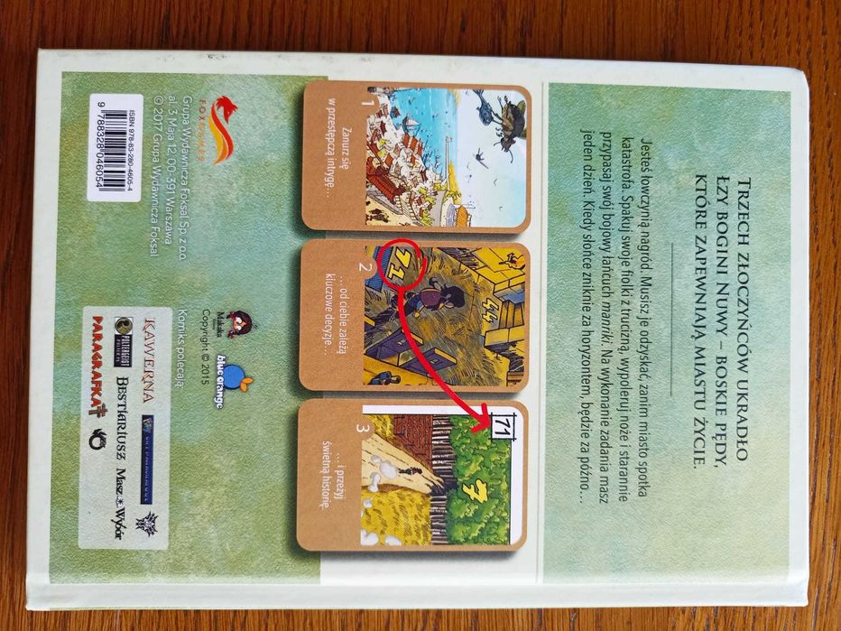 Komiks paragrafowy - Łzy Bogini Nuwy