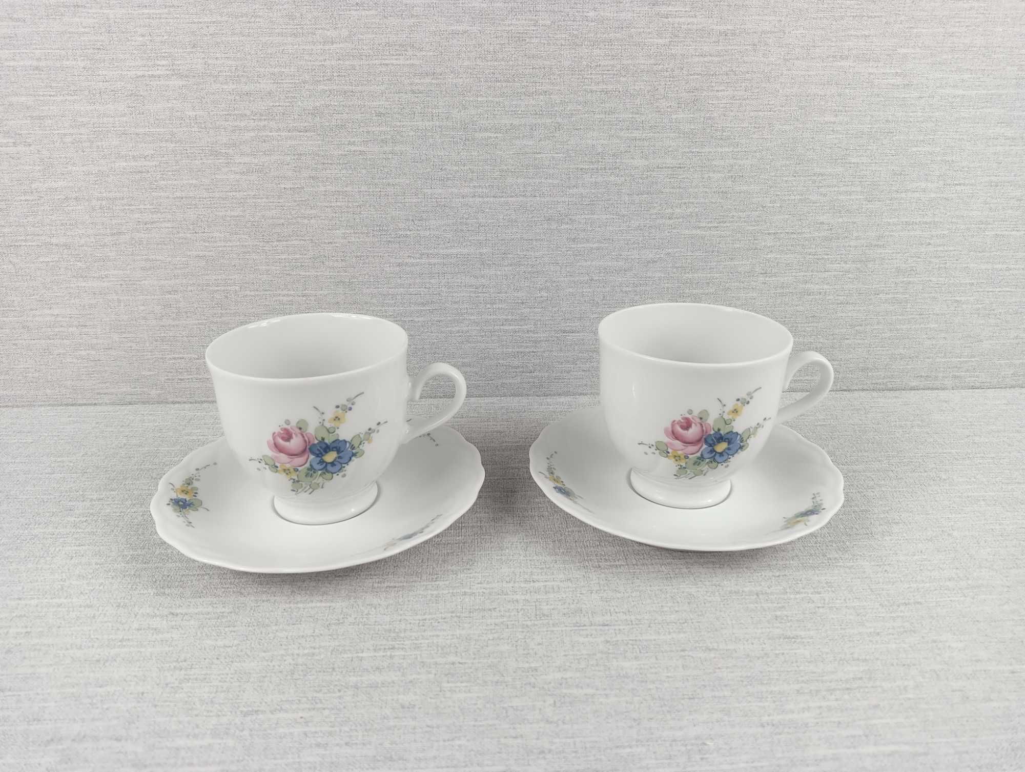 2 porcelanowe duo Winterling Röslau Bavaria 45/50 plus talerzyk gratis