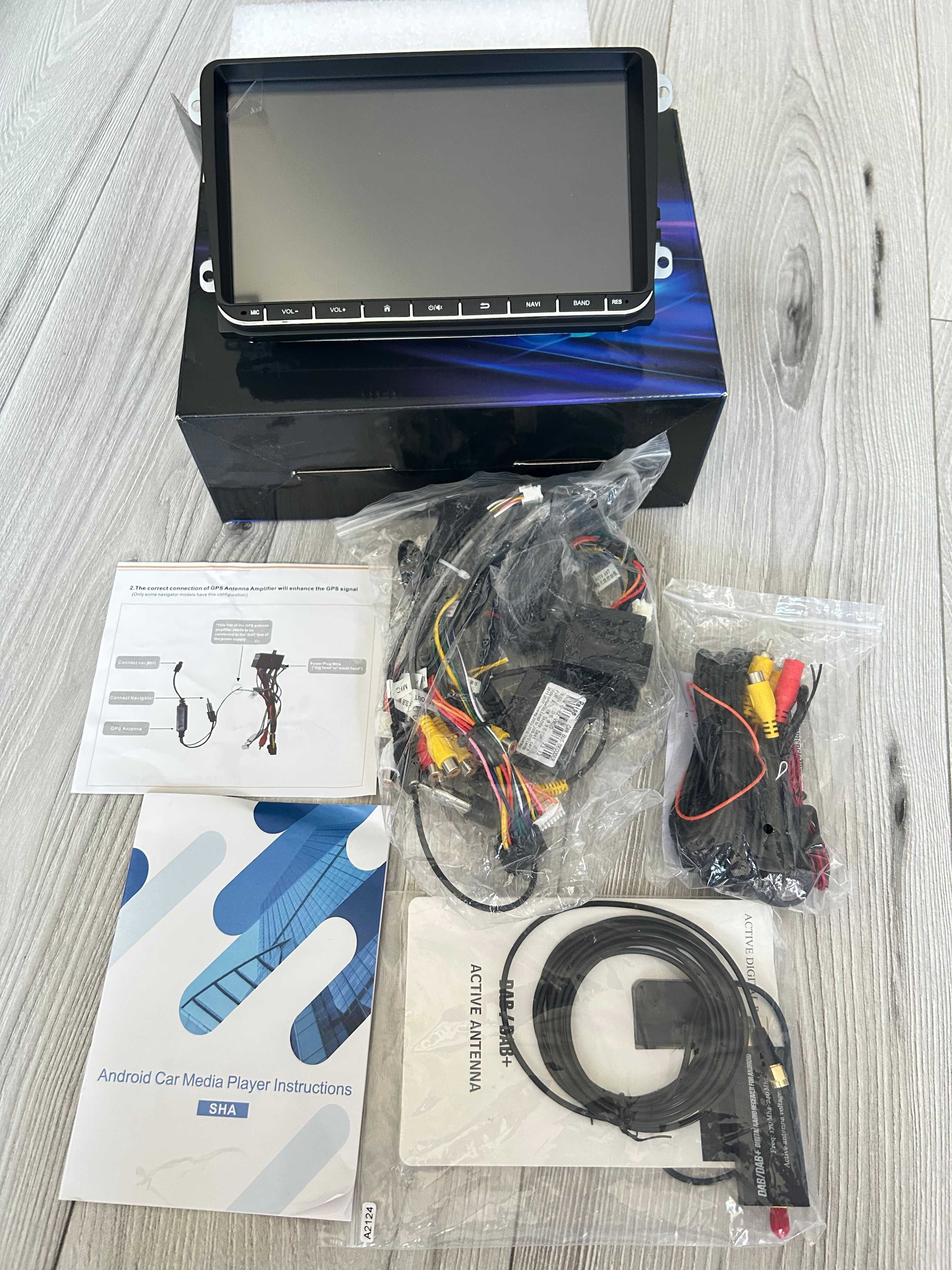 Hikity 8-calowe radio samochodowe system Android