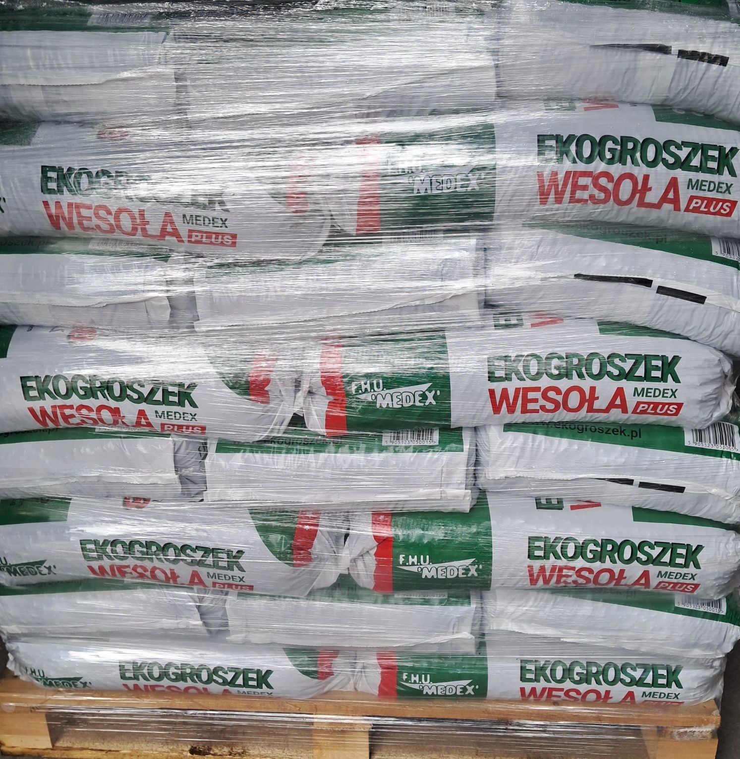 ekogroszek  medex wesoła plus   Eko Orzech workowany Trzebinia