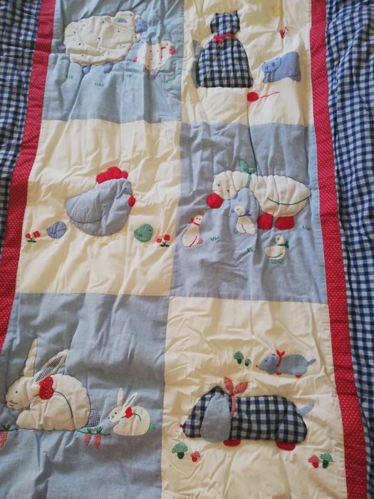 Colcha cama bebé
