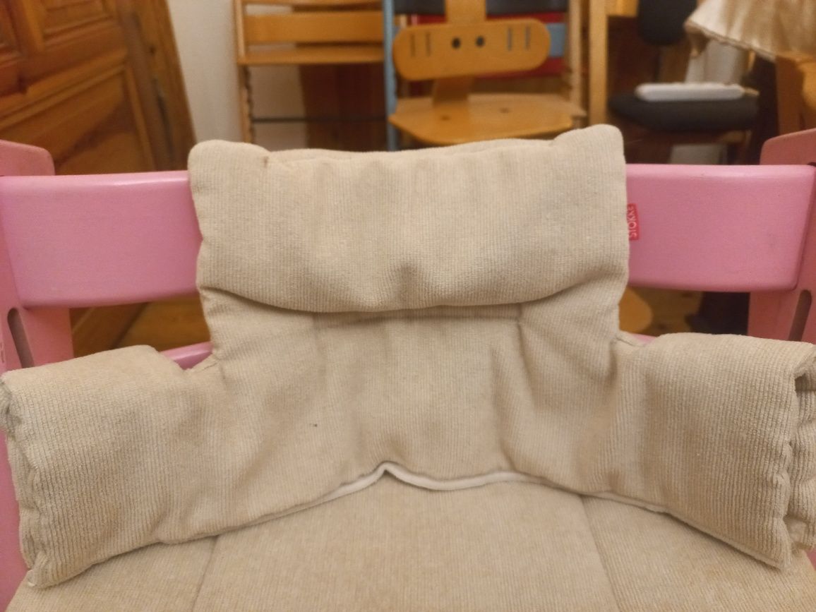poduszki stokke na tripp trapp  krzesełko krzesło