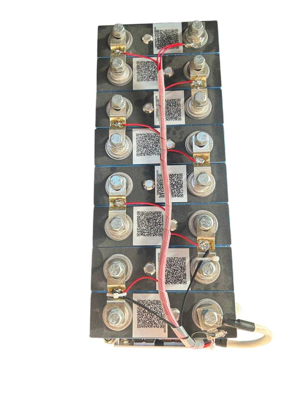 Батарея Lishen LifePO4 3.3kWh 24V 8S 130Ah + Smart BMS Jikong 200А АКБ