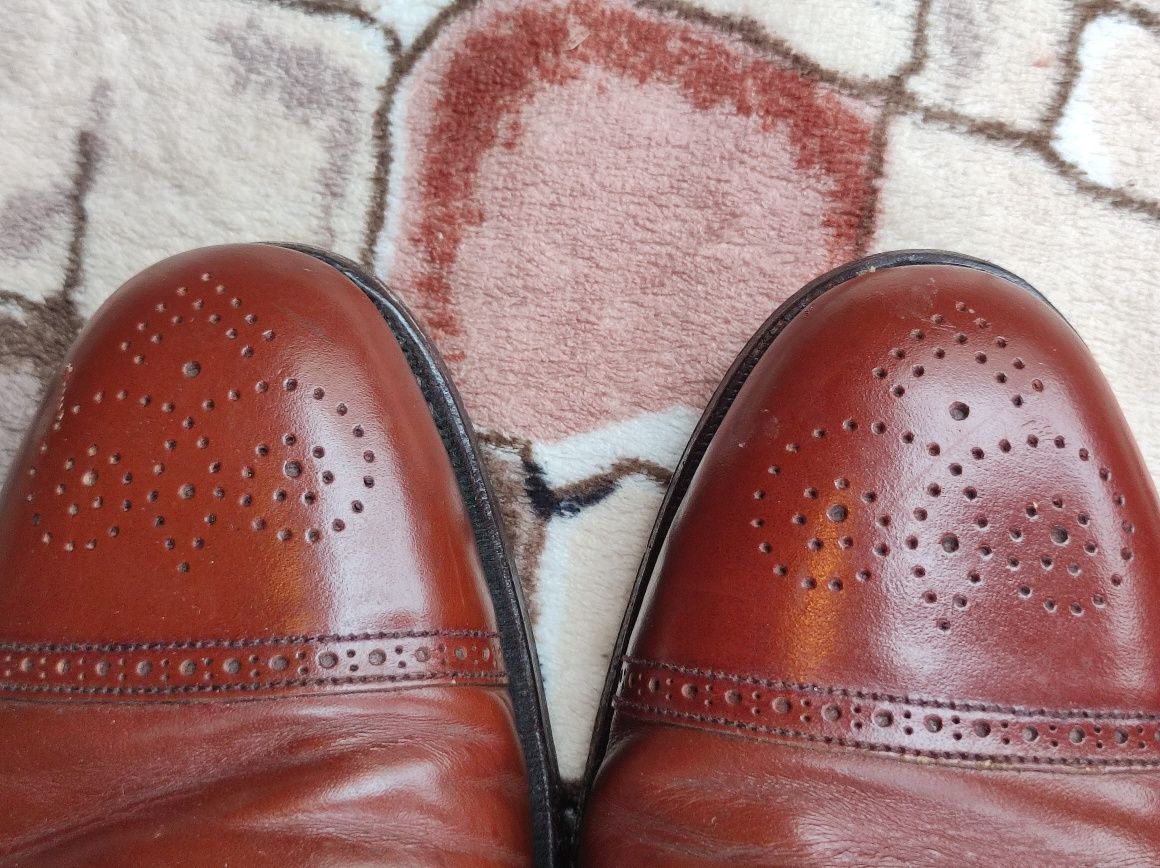 Buty skórzane Grenson Oxfordy England rozm.42,5