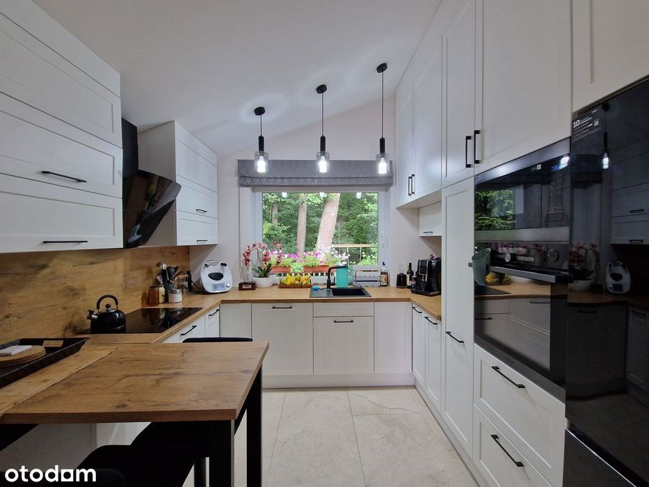 Wolnostojący, wyposażony DOM NA sprzedaż przy lesie w Charzykowach