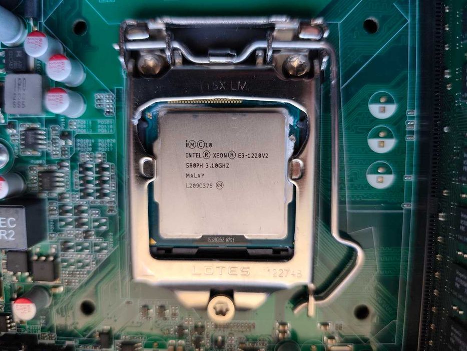 Сервер 2U: Xeon E3-1220V2, 8GB ECC, ASUS P8B-M, БЖ500W