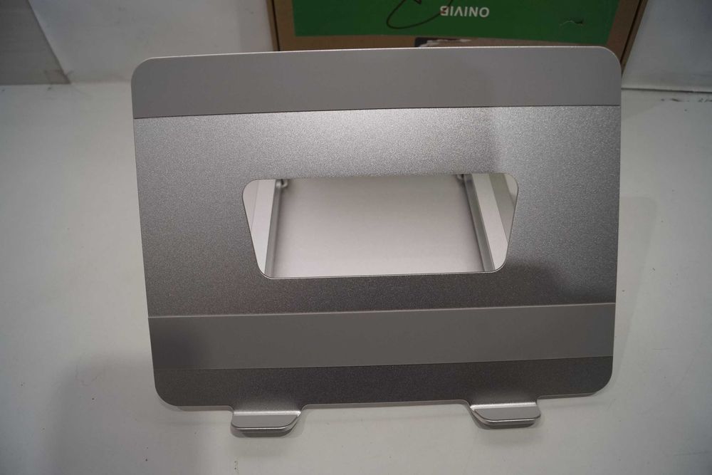 ONIVIB Aluminiowa podstawka pod laptop srebrna regulowana wys. i kąt