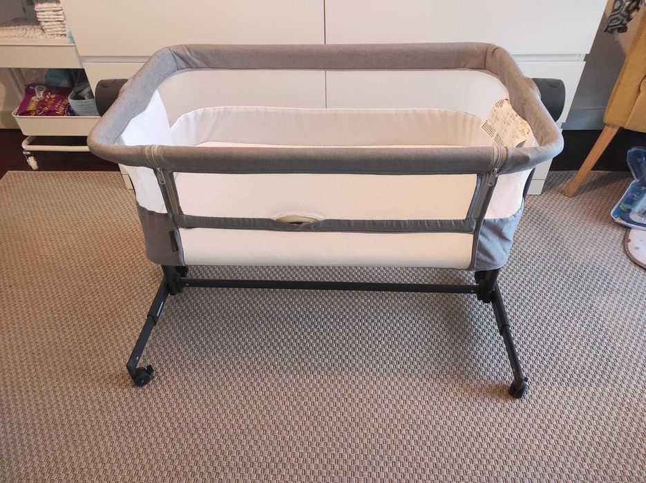 Berço Co-Sleeping Kinderkraft Neste Up 2 (Next to me) - Cinzento