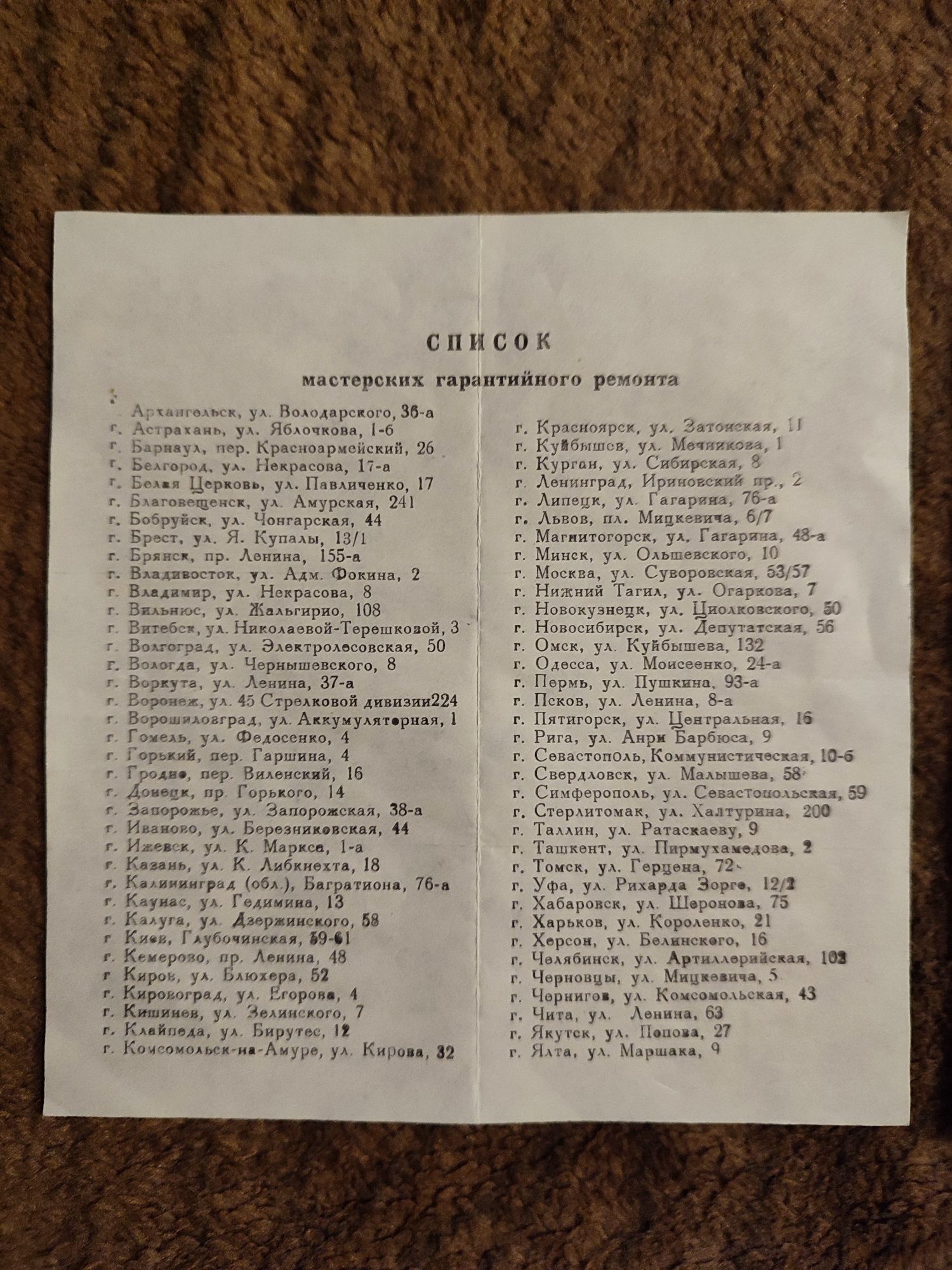 Фен Эол 2д фрдн-04\1 1987год