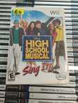 High School Musical: Sing It! [Wii] NTSC USA